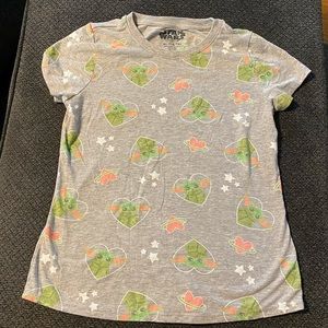 Girls Baby Yoda Mandelorian The Child Shirt XL (14/16)